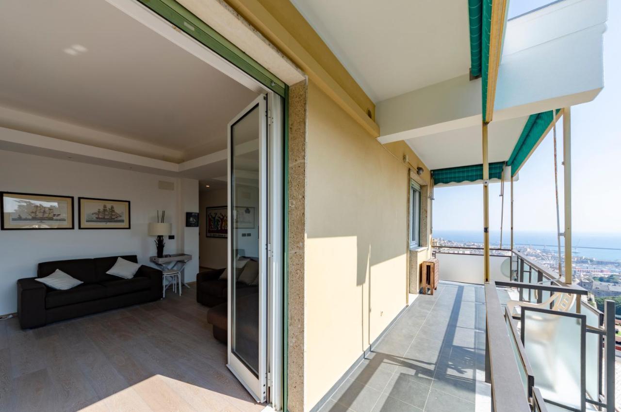 ジェノヴァJoivy Great Flat With Sea Viewアパートメント エクステリア 写真
