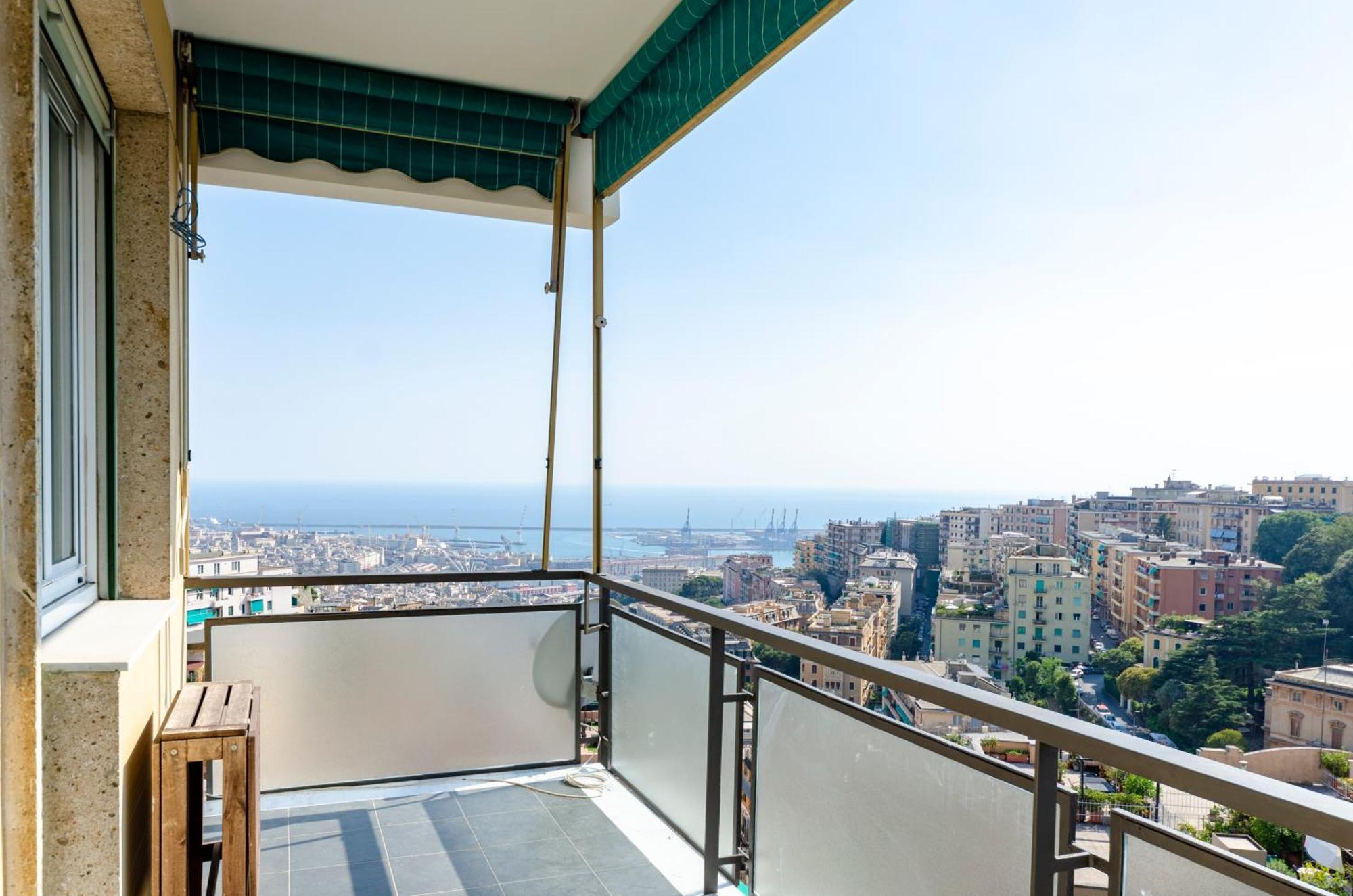ジェノヴァJoivy Great Flat With Sea Viewアパートメント エクステリア 写真